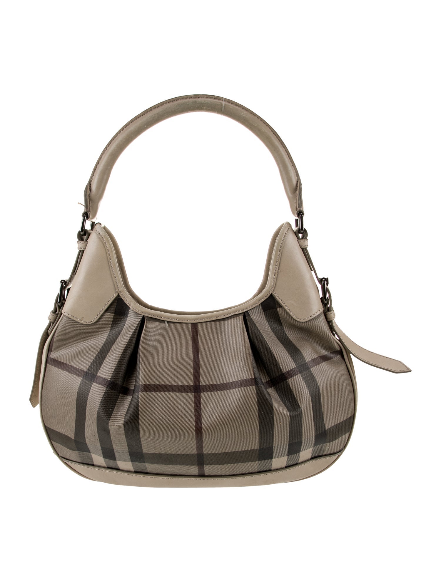 Burberry Smoked Check Hobo